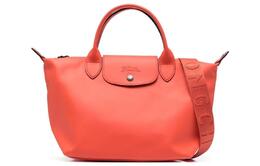Longchamp Сумка женская на одно плечо из коровьей кожи, оранжевого цвета 1512987017