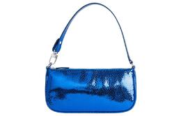 By Far Сумка-багет Rachel Goatskin Baguette, женская, среднего размера, синяя 23crrclssvflgmed