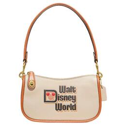 Coach Сумка-трансформер Swinger Glove Tanning Handbag, женская, цвет хаки, от Disney c8621-b4rhr