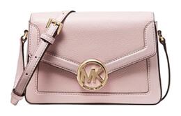 Michael Kors Сумка через плечо Jessie из кожи, среднего размера, женская, розового цвета 38f1ci6c1l-648
