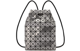 Рюкзак из ПВХ с полиэстером, унисекс, серебристый Issey Miyake bb31-ag532-91