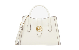 Michael Kors Сумка Gabby из искусственной кожи на одно плечо, среднего размера, женская, молочно-белого цвета 35s3g5gs6o-289