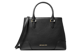 Michael Kors MK Crosby кожаная сумка через плечо женская черная 38f0ccbs2l-001