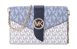 Сумка-конверт из искусственной кожи Charm, сумка через плечо, средняя женская Michael Kors 32s0g00c6v-407