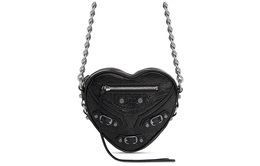 Balenciaga Мини-сумка Le Cagole Heart, черная 7227811vg9y1000