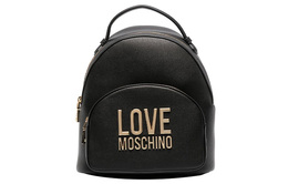 Love Moschino Полиуретановый рюкзак Mini, женский, черный jc4105pp1gli0000