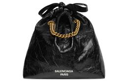 Маленькая кожаная сумка-тоут Crush Balenciaga 742942210it1000