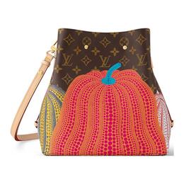 Сумки на плечо Yayoi Kusama X NéoNoé Louis Vuitton m46473棕色