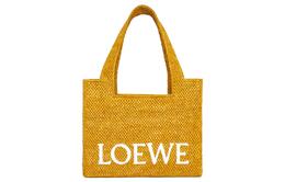 Сумка через плечо из рафии, женская, среднего размера, цвет охра Loewe a685b61x01-3918