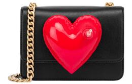 Moschino Сумка через плечо из коровьей кожи, женская, черная 731880081555