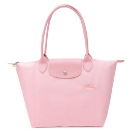 Longchamp Сумка-шоппер Le Pliage из зеленой коровьей кожи, сумка для покупок, дамская сумочка, сумка через плечо, женская, розовая, среднего размера 2605919p75