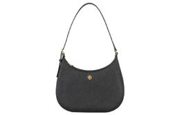 Tory Burch Сумка-тоут Emerson из текстурированной коровьей кожи, женская, черная 137416-001