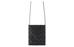 Issey Miyake Сумка-мессенджер Prism из винилхлоридной смолы, унисекс, матово-черная bb33-ag506-16