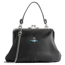 Vivienne Westwood Женская кожаная сумка через плечо, черная 5202000340564n413