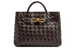 Bottega Veneta Сумка из овчины серии Andiamo, через плечо, женская сумка-труба, шоколадно-коричневого цвета 766014vcpp12272