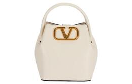 Valentino Сумка через плечо, кожаная, женская, белая, обычная 1w2p0y08vnl-098