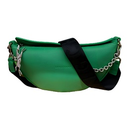 Кожаная сумка через плечо с тисненым логотипом Longchamp 10224hds531