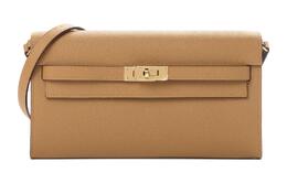 Сумка через плечо Kelly To Go Epsom из телячьей кожи, женская, 2S, Sesame Hermes h080253cc2s