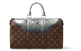 Сумка Keepall Bandouliere 35 Metallic Nebula Coated Canvas Louis Vuitton m23121