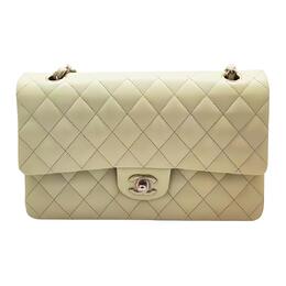 Классические сумки через плечо из овчины с клапаном, средние, женские Chanel a01112-y04059-nl298