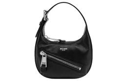 Moschino Сумка из овчины на одно плечо, маленькая, женская, черные 2327a742580020555