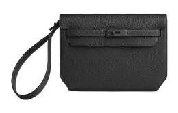 Hermes Клатч Kelly Depeches Togo Calfskin Clutch Regular Men's 89 Noir Black h082295ch89
