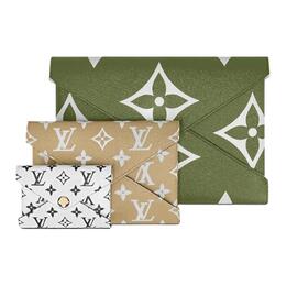Louis Vuitton Сумка-пошет Kirigami Monogram Giant Large Khaki Green m67600