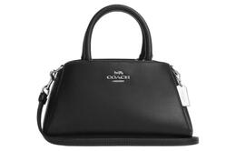 Coach Сумка Zuri из коровьей кожи, сумка через плечо, женская, среднего размера, черного цвета cm186-svbk