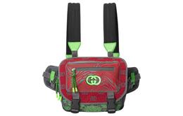 Gucci Нейлоновый рюкзак Trumpets, мужской, зеленый 752100-fab7t-8488