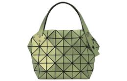 Issey Miyake Сумка Boston из поливинилхлорида, обычная женская, цвет хаки bb33-ag482-65