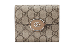 Gucci Холщовая сумка-кошелек среднего размера для женщин, коричневого цвета 760197-92tig-9770