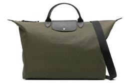 Longchamp Сумка Le Pliage Energy из переработанного полиамида, сумка на плечо, сумка через плечо, дорожная женская, цвет хаки-зеленый 1624hsr892