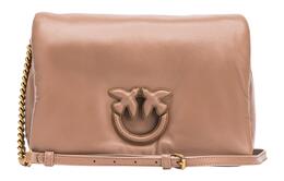Сумка через плечо из овчины Puff, женская, Gingerbread Pinko 101585-a10f-d01b