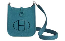 Сумка Evelyne Clemence из коровьей кожи, мини-сумка через плечо унисекс Hermes h069426ckeb