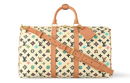 Сумка By Tyler The Creator Keepall Bandouliere 45 Vanilla Craggy Monogram Louis Vuitton m25233