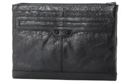 Balenciaga Кожаный клатч унисекс черный 519613cu50x1000