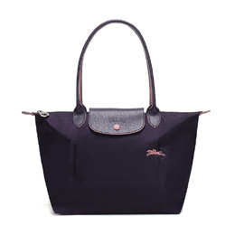 Longchamp Нейлоновая сумка для покупок, сумка для пельменей, дамская сумочка, сумка через плечо, женская, цвет "ягодно-фиолетовый" 2605619645 | berry purple