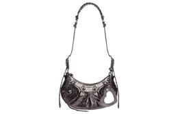 Сумка Le Cagole из овчины, мини-сумка через плечо, женская, темно-серая Balenciaga 6713090gt3y1314