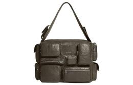 Balenciaga Сумка-мессенджер Arena из овчины Superbusy, мужская, темно-зеленая 702168210c83503