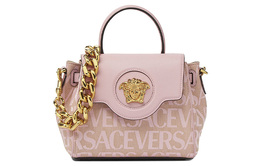 Versace Сумка через плечо La Medusa из коровьей кожи, маленькая женская розовая dbfi040-1a07951-2n77v