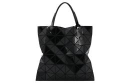 Issey Miyake Сумка-шоппер Lucent из поливинилхлоридной смолы, сумка для покупок, сумка через плечо, женская сумка-туба, черная bb33-ag053-15