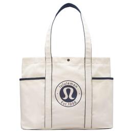 Lululemon Холщовая сумка на одно плечо, унисекс, белая lu9bn2s-11185 | white