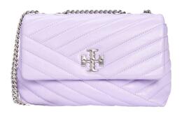 Tory Burch Сумка через плечо Kira из кожи, маленькая женская, фиолетового цвета 90452-501 | purple