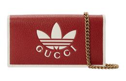 Gucci Женская кожаная сумка через плечо, красная 621892-uz3bg-6484