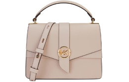 Michael Kors Сумка Greenwich Leather через плечо, сумка через плечо, женская, розовая 30h1ggrs2l-soft-pink