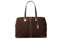 Michael Kors Сумка-бостон Astor из коровьей кожи на одно плечо, очень большая женская, шоколадного цвета 30f3gatu4s-251