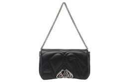 Alexander McQueen Сумка через плечо из овчины, женская, черная 757375-1ble2-1000