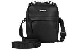 Supreme Сумка через плечо из коровьей кожи, обычная, унисекс, черная sup-fw23-0834