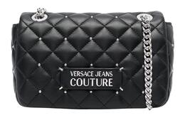 Versace Полиуретановая сумка через плечо, обычная женская, черная 75va4bq5zs823899