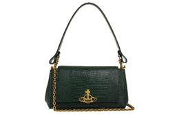 Vivienne Westwood Сумка HAZEL из телячьей кожи, женская, зеленая 4304006qul004fm409